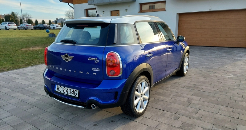 MINI Countryman cena 53000 przebieg: 144000, rok produkcji 2014 z Siedlce małe 277